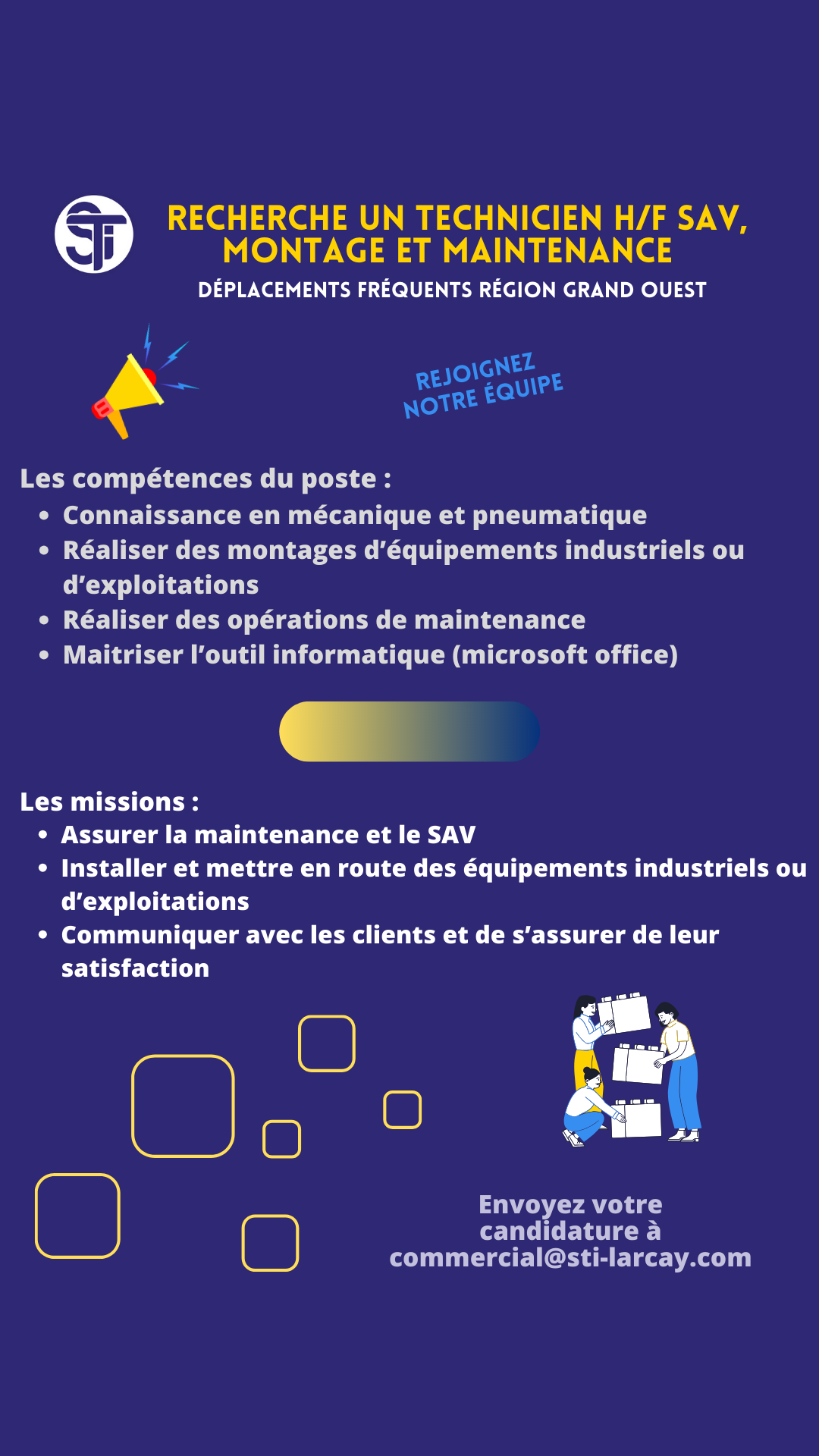 sti-recrutement-technicien-44-treilleres-sav-montage-maintenance