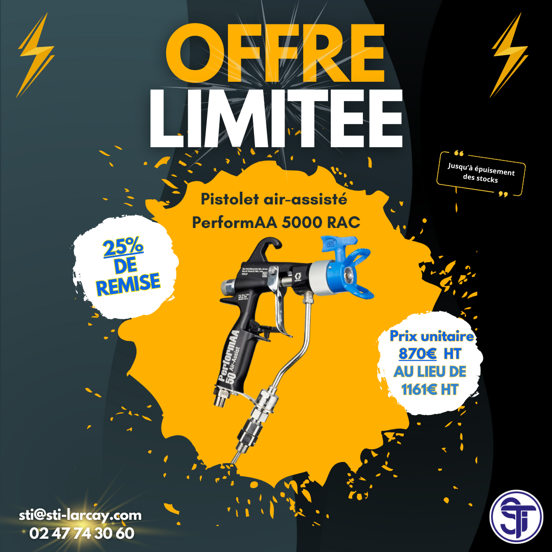 STI-PISTOLET-PERFORM-GRACO-LARCAY-INDUTRIE-PEINTURE-MATERIEL-INDUSTRY-PAINT-MATERIAL-GUN